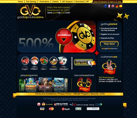 gold vip club casino